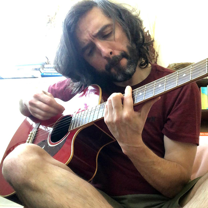 Guitar student Chris from Kent